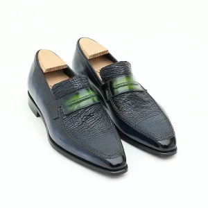 Mocassin Le Lincoln 2 bi-matière Requin