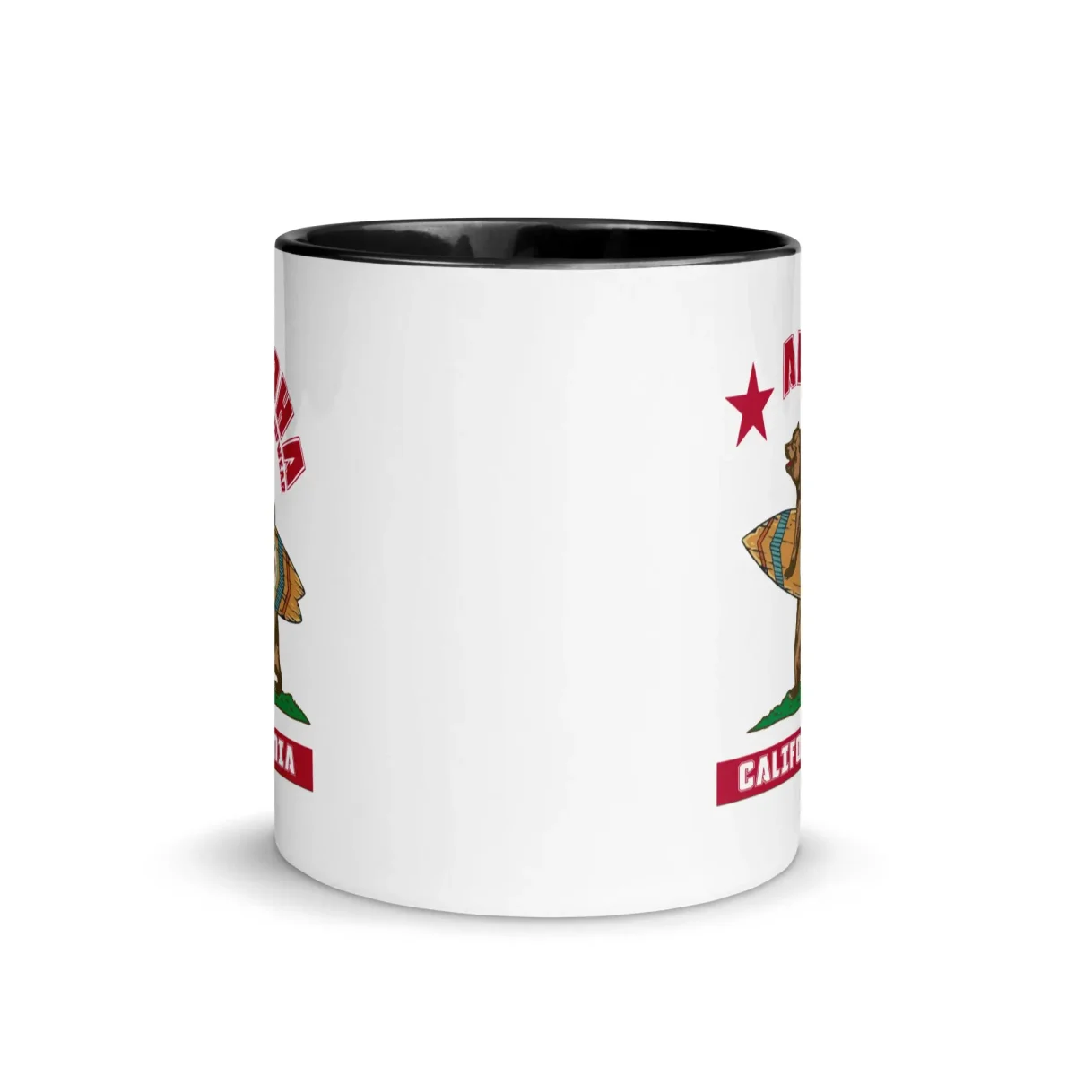Aloha California Bear Surf Mug – Image 3