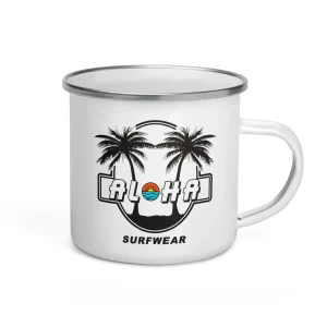 Mug en Émail Aloha Palms