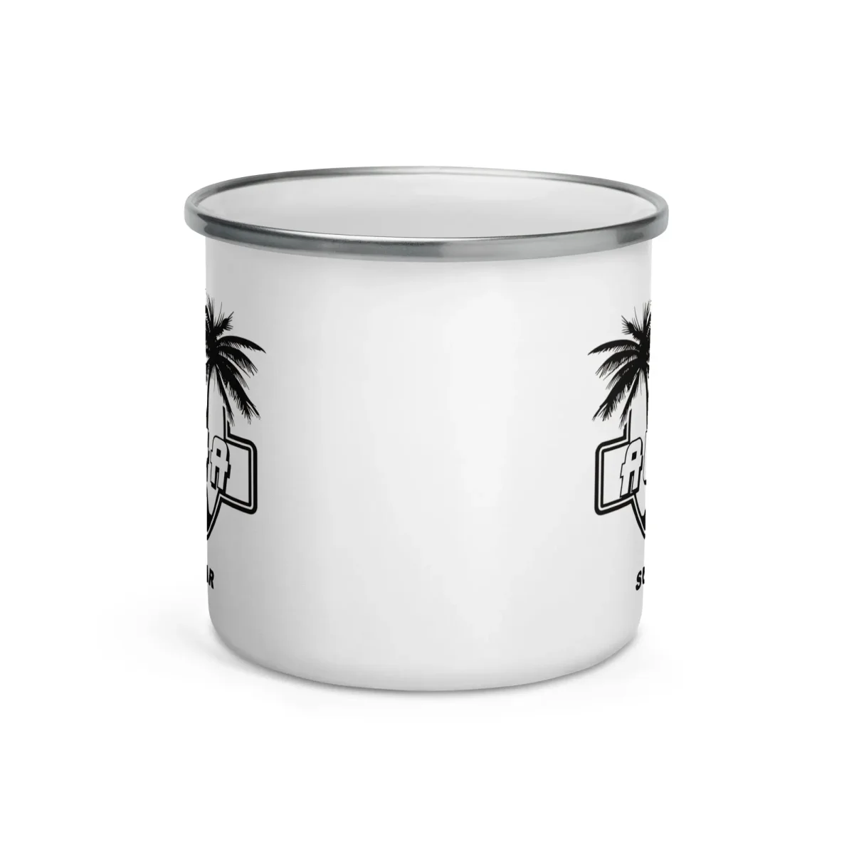Mug en Émail Aloha Palms – Image 3