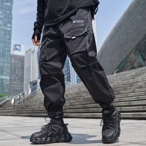 Pantalon cargo techwear homme