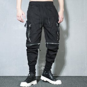 Pantalon techwear fermetures éclair