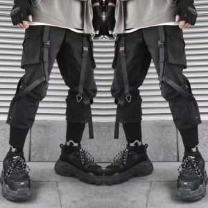 Pantalon techwear sangle