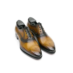 Richelieu Goodyear Edouard Patine Caramel