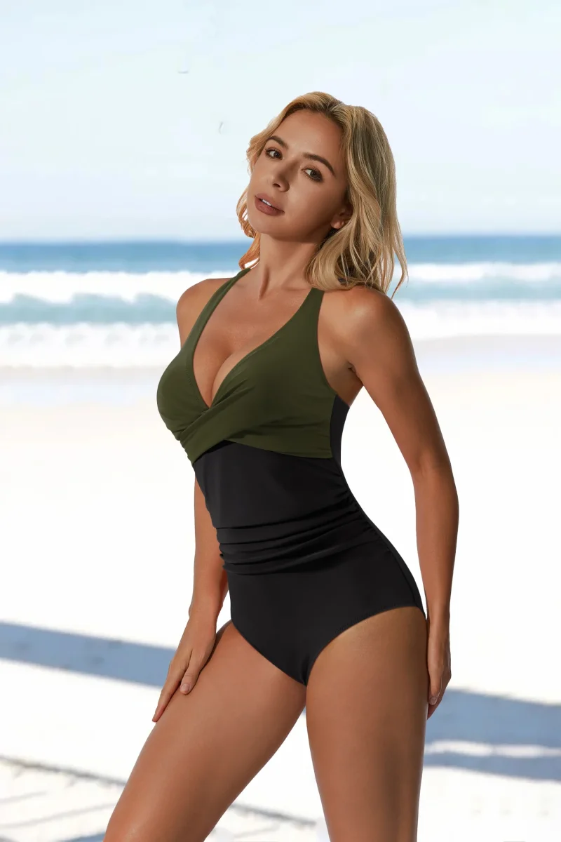 Monokini Col en V – Image 4
