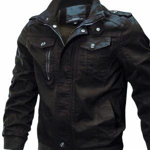 Blouson homme chaud multi-poches et élégant
