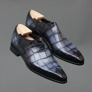 Slip-on Archange en crocodile
