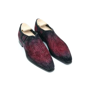 Slip-on Archange en cuir d’hippopotame
