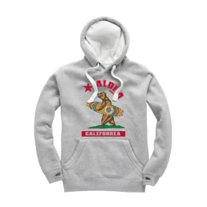 Sweat à capuche California Bear