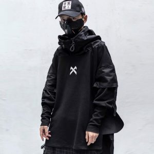 Sweat à capuche techwear