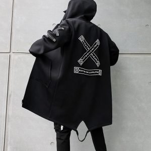 Techwear long coat