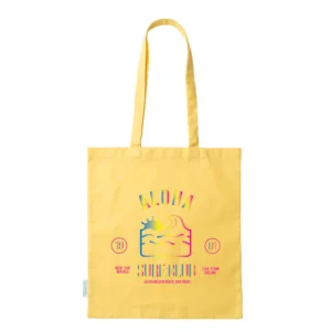 Tote Bag Jaune “Rainbow”