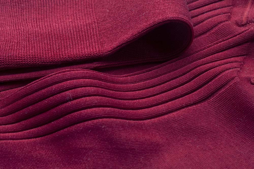 Fil d’Ecosse bordeaux – Image 3