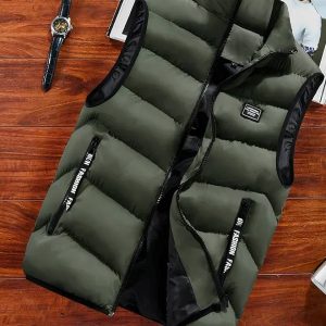 Blouson sans manches matelassé léger et respirant