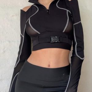 Top techwear pour femme