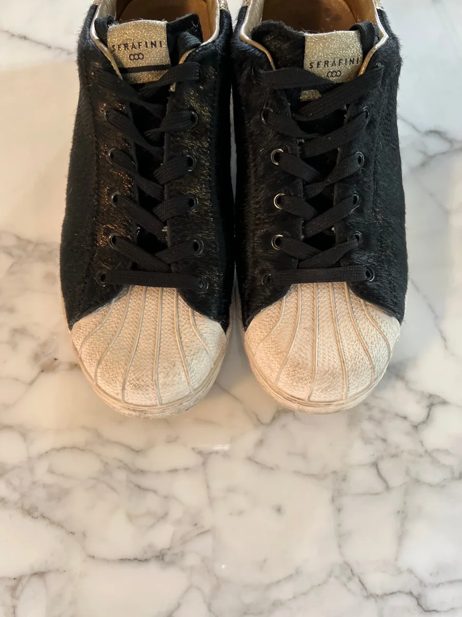 Baskets Serafini noir – Image 5