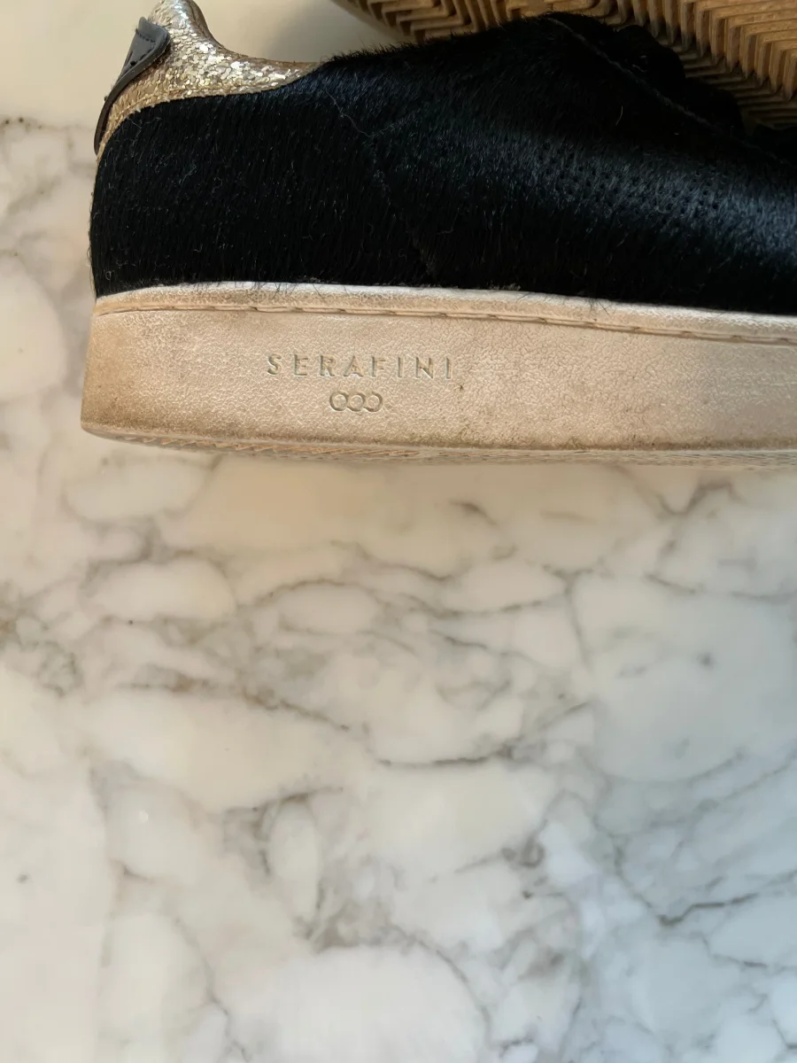 Baskets Serafini noir – Image 9