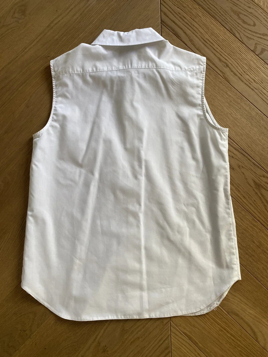 Blouse Asos blanche sans manches – Image 8