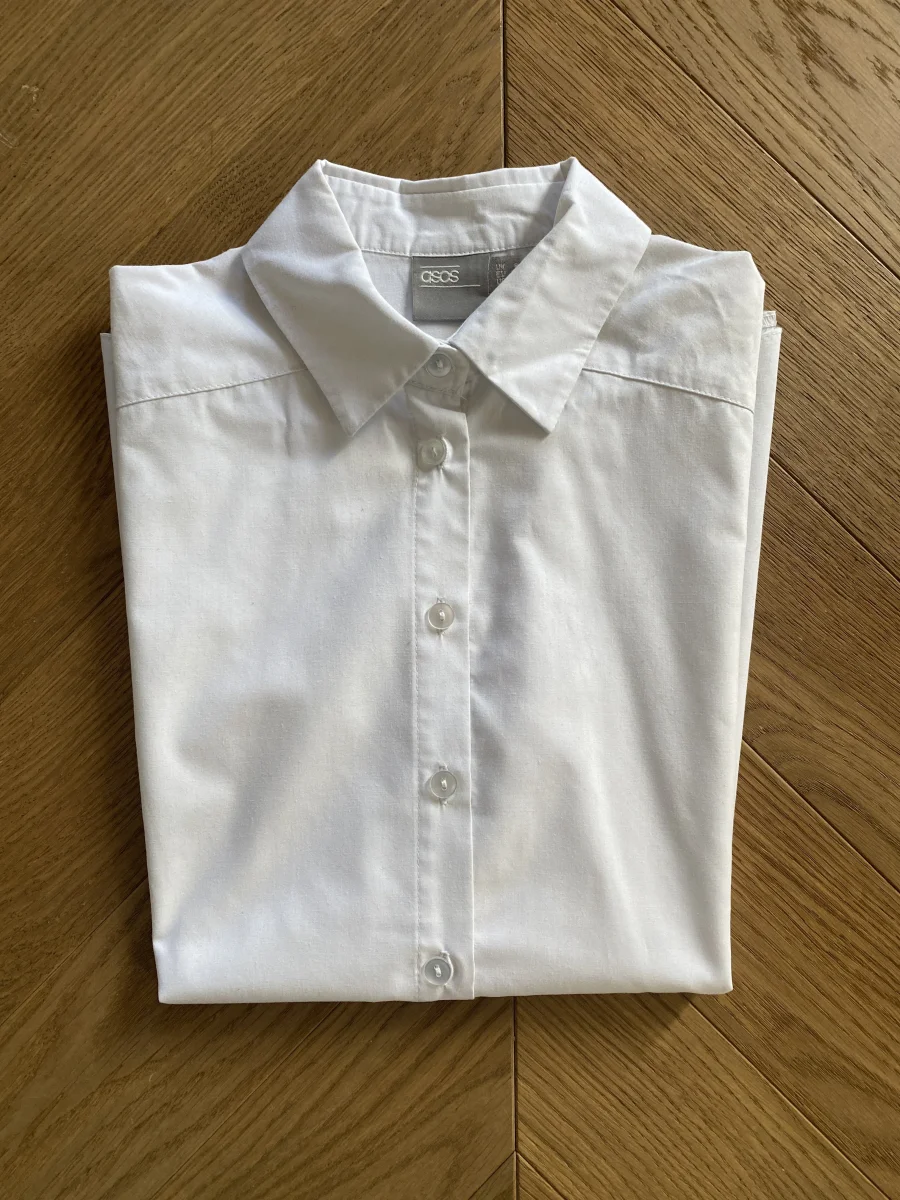 Blouse Asos blanche sans manches – Image 9