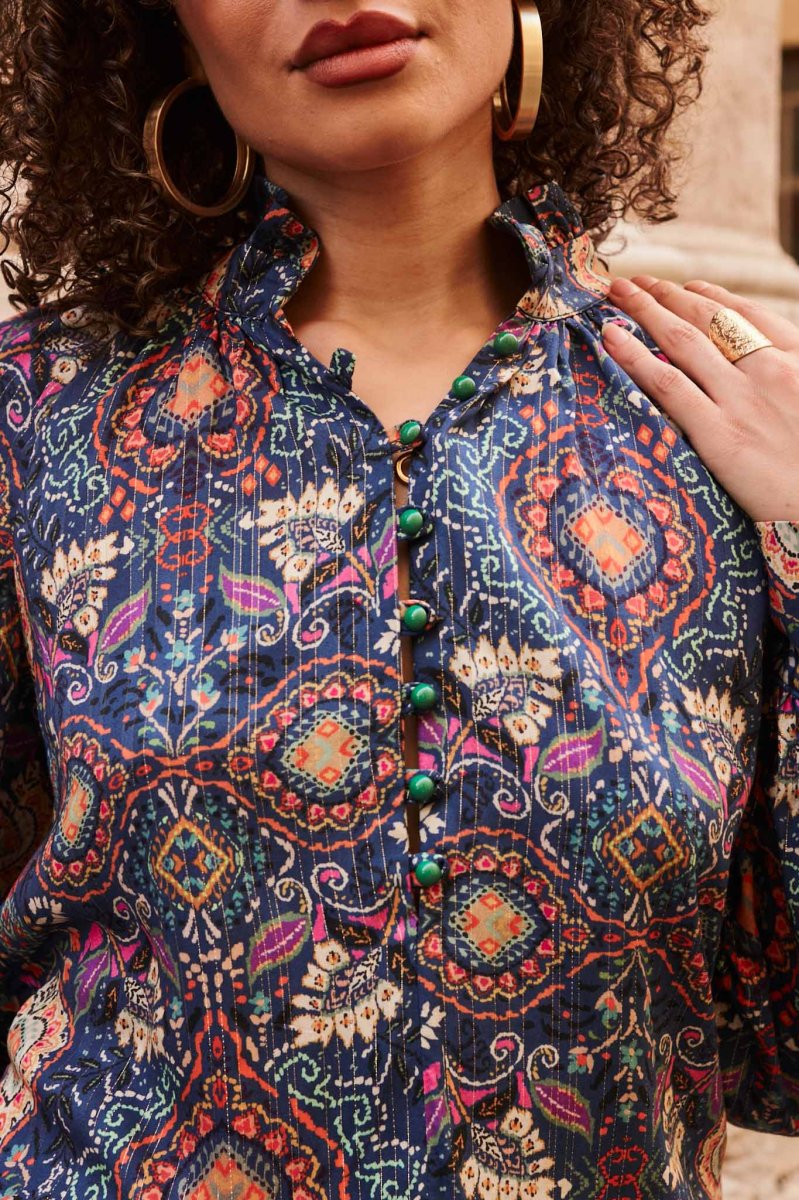 Blouse imprimée Adèle – Image 2