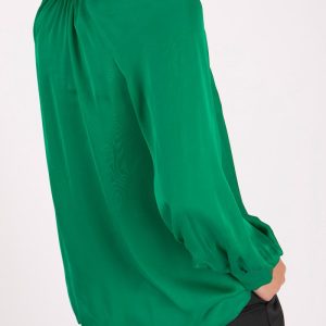 Blouse femme vert émeraude Adèle