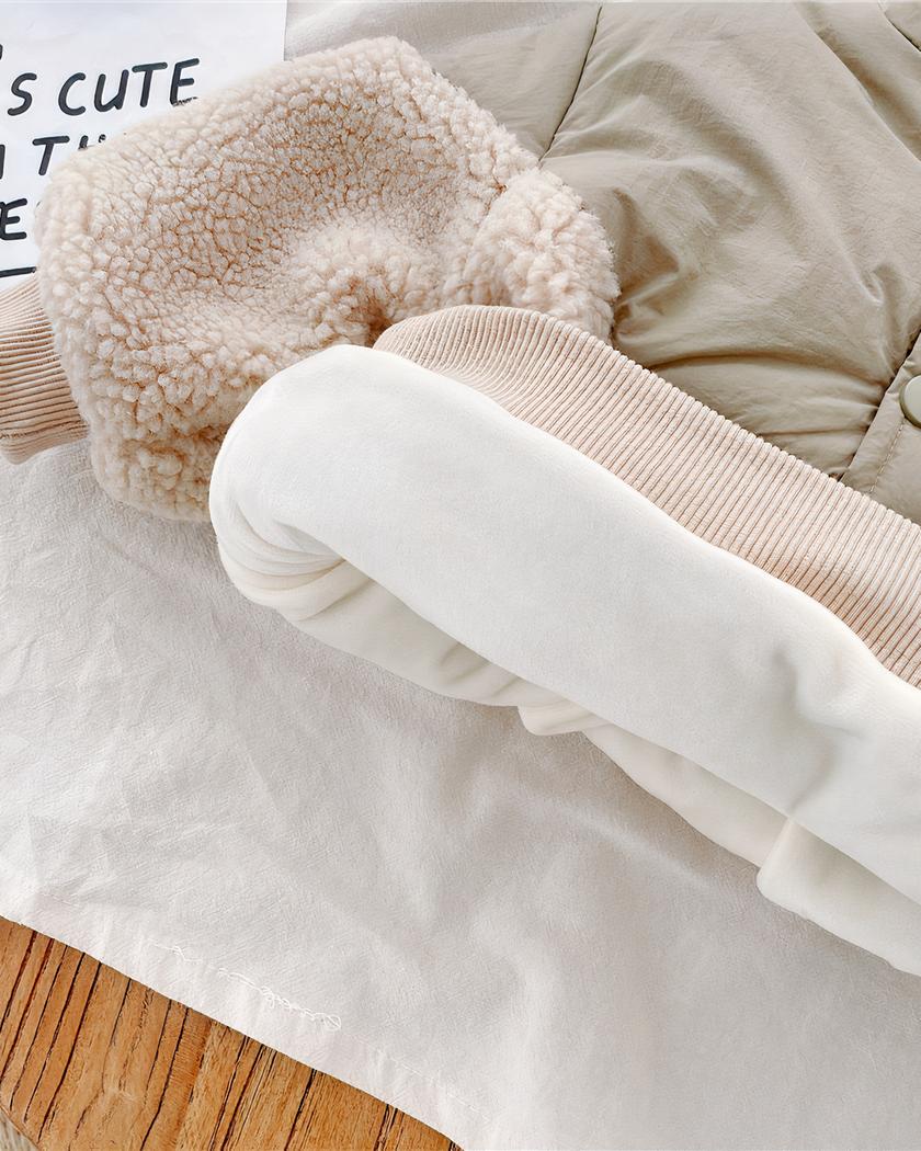 Blouson à enfiler en fourrure pour bebe garçon – Image 3