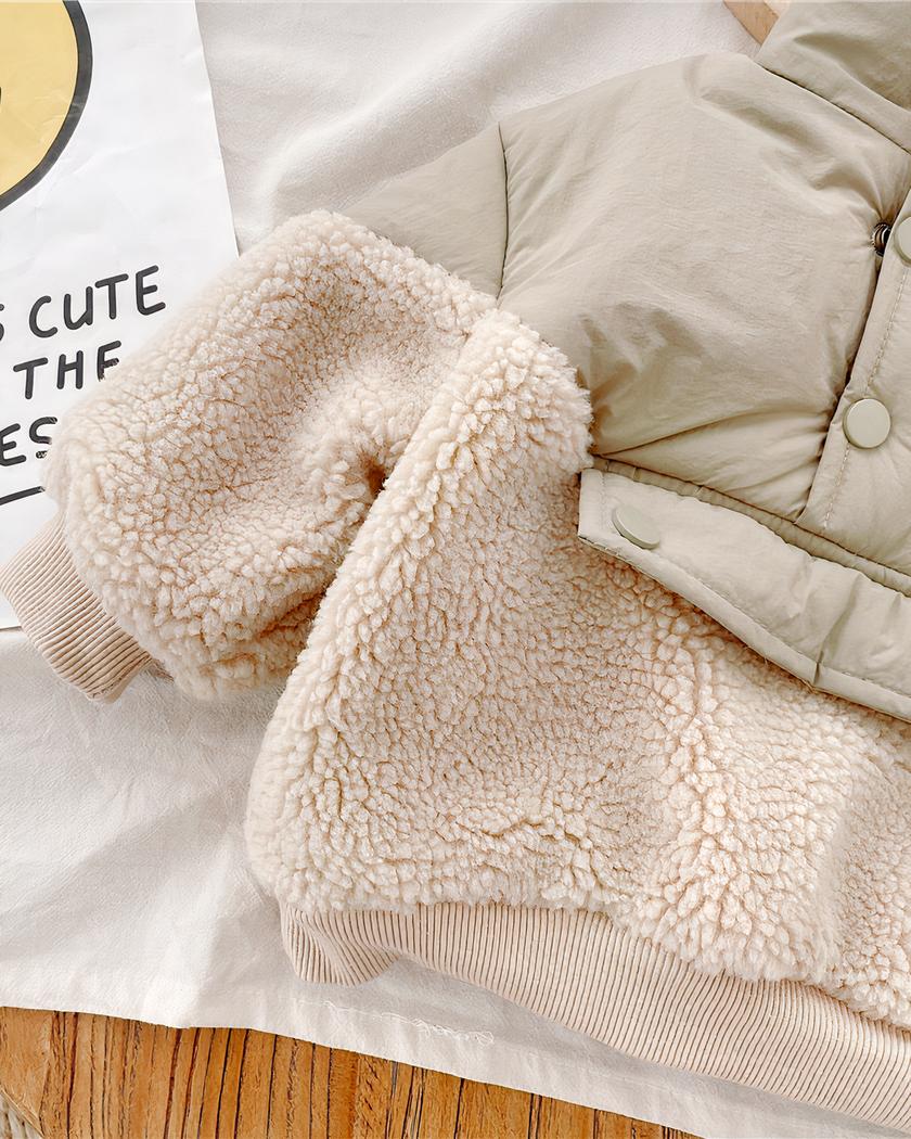 Blouson à enfiler en fourrure pour bebe garçon – Image 6