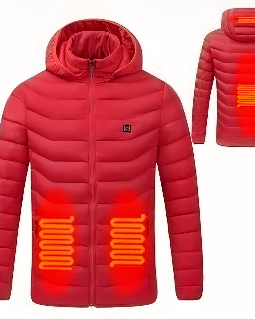 Blouson chauffant électrique rechargeable par USB pour homme – Image 4