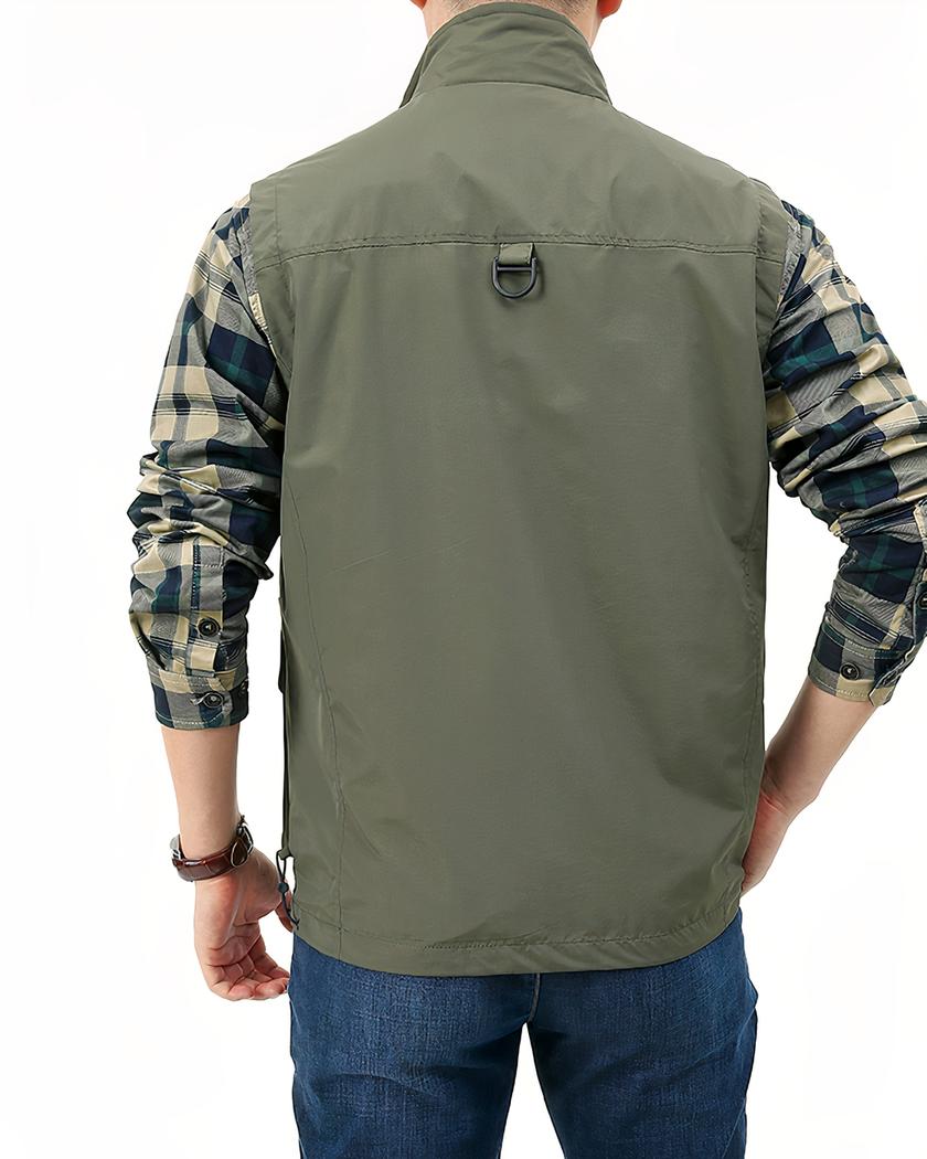 Blouson de travail tactique sans manches pour homme – Image 3