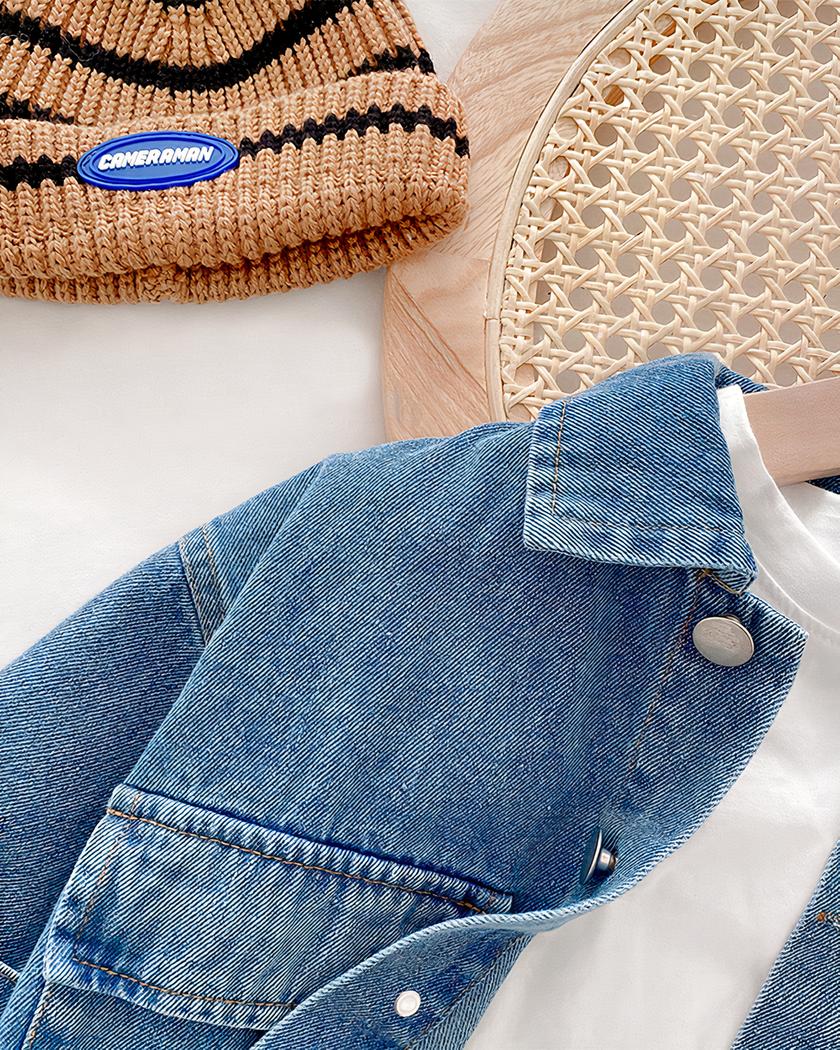 Blouson en denim pour fille – Image 6