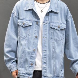 Blouson en jean homme en coton