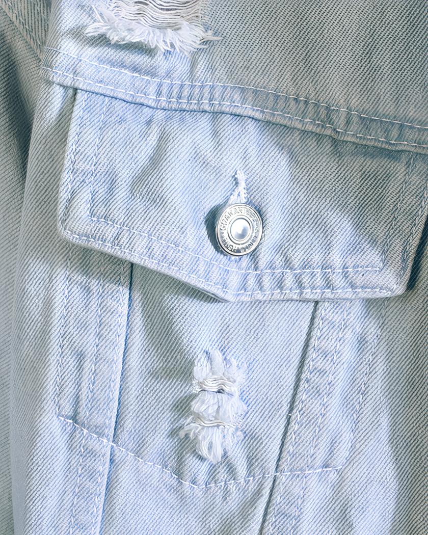 Blouson en jean homme en denim vintage – Image 5