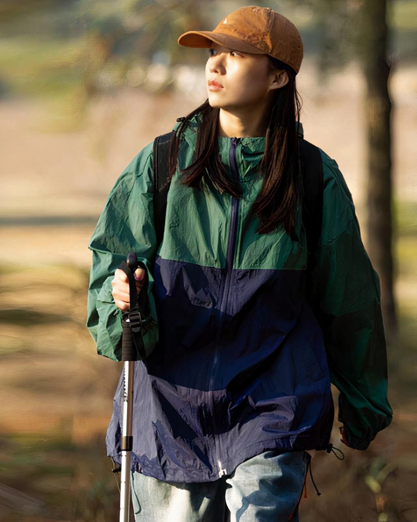 Blouson imperméable coupe-vent respirant pour femme – Image 4