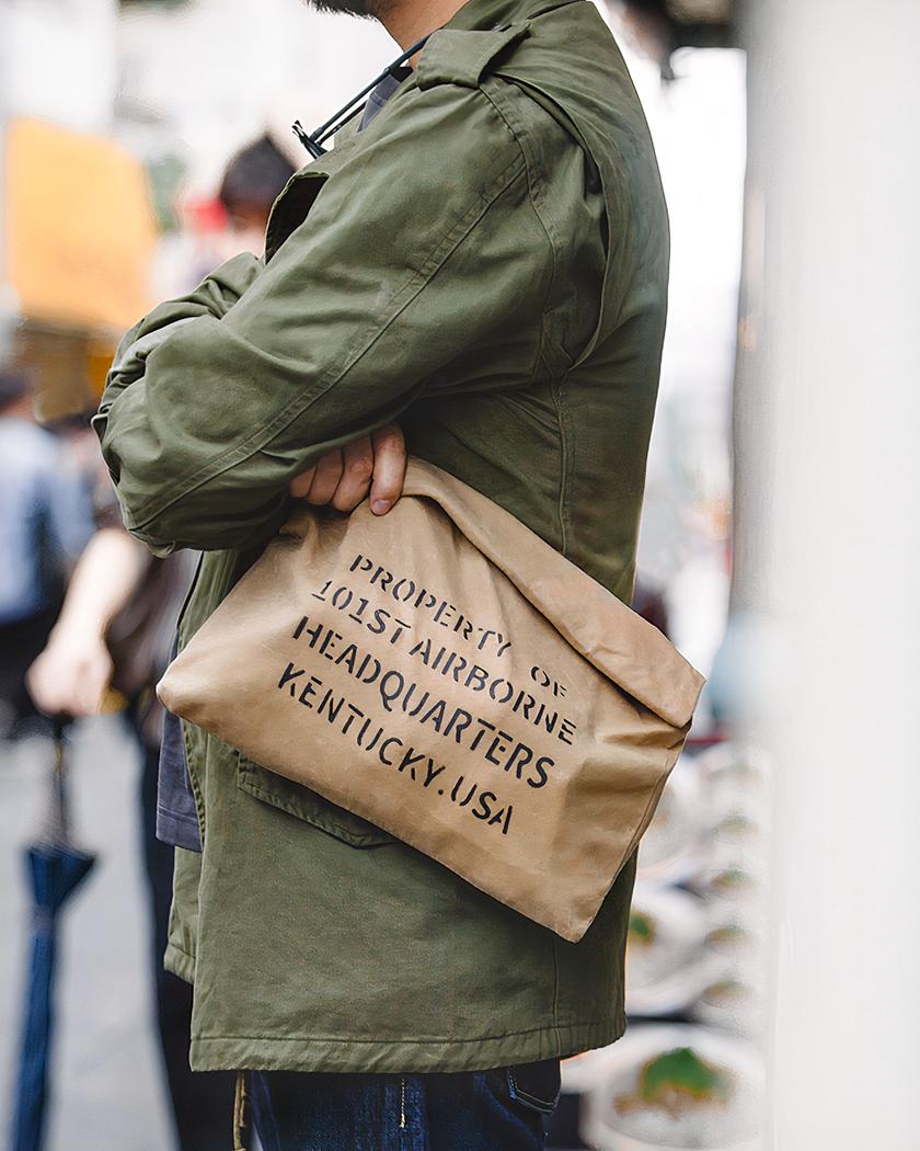 Blouson rétro de style militaire en coton pour homme – Image 4