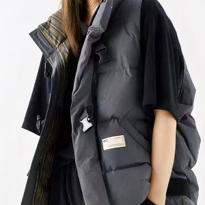 Blouson sans manche femme style doudoune