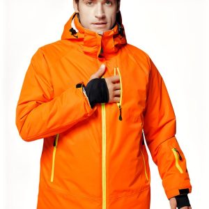 Blouson ski homme imperméable à capuche