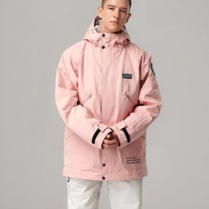 Blouson ski homme imperméable coupe-vent coloré