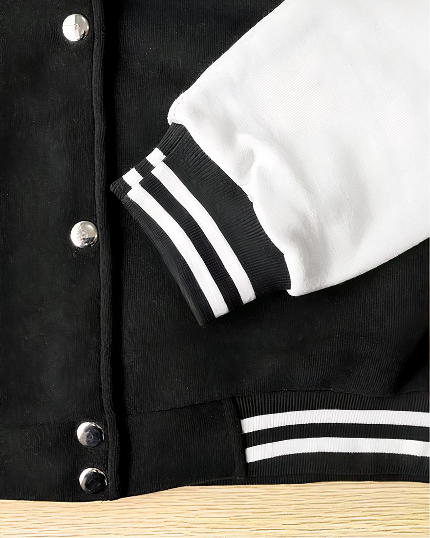 Blouson teddy ample à la mode avec imprimé pour homme – Image 4