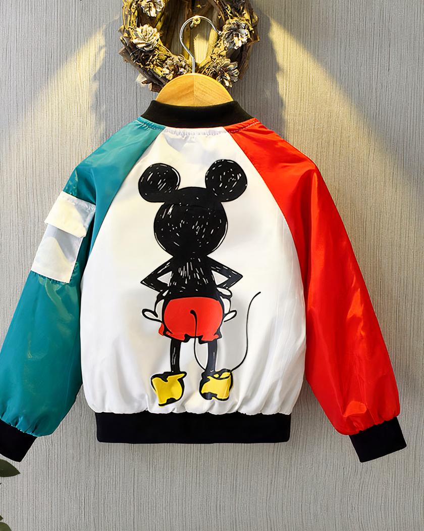 Blouson teddy mickey pour fille – Image 2