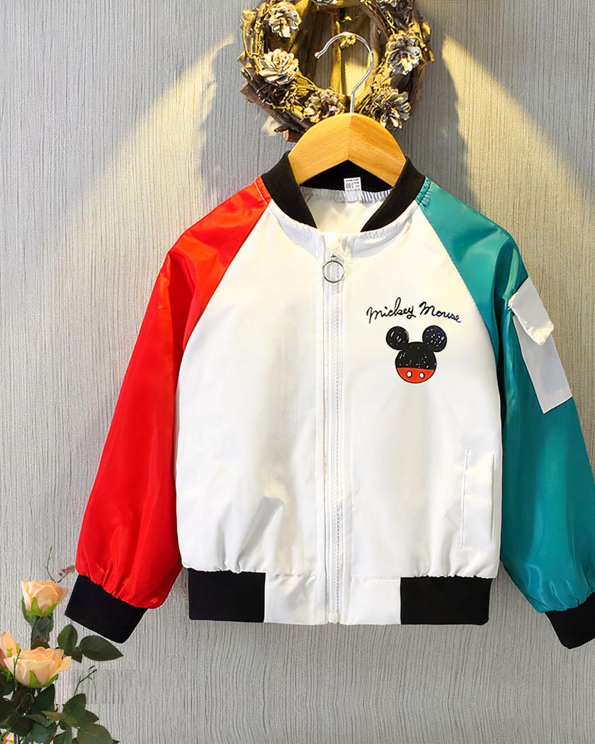 Blouson teddy mickey pour fille – Image 3