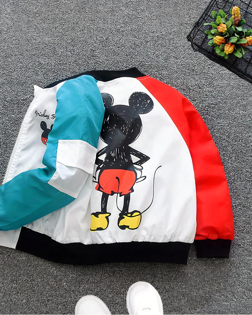 Blouson teddy mickey pour fille – Image 4