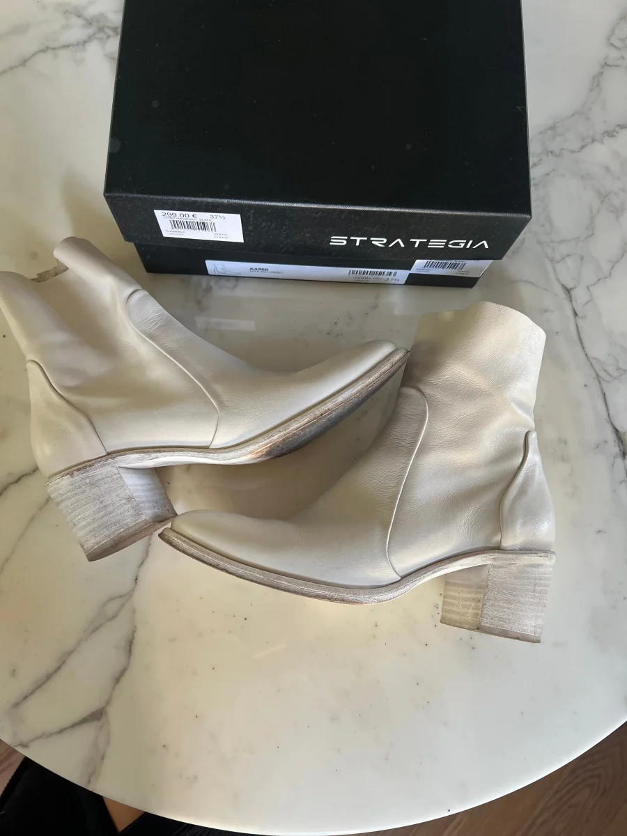 Bottines Vero Cuoio blanches – Image 4