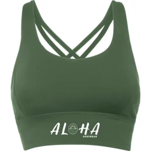 Brassière de sport Kaki Vibes