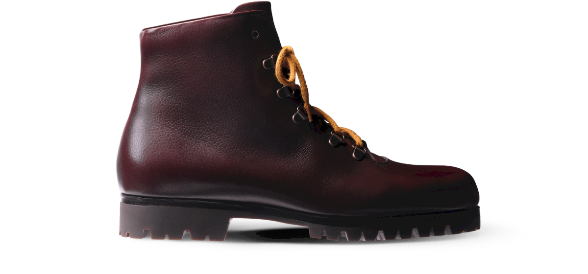 Verbier boots bordeaux grainé – Image 4