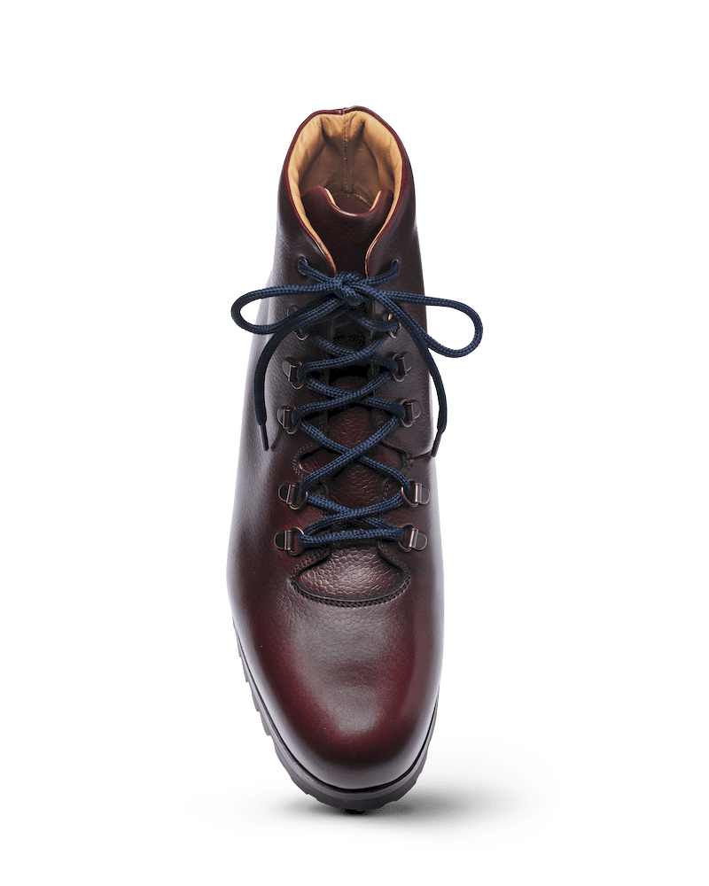 Verbier boots bordeaux grainé – Image 2