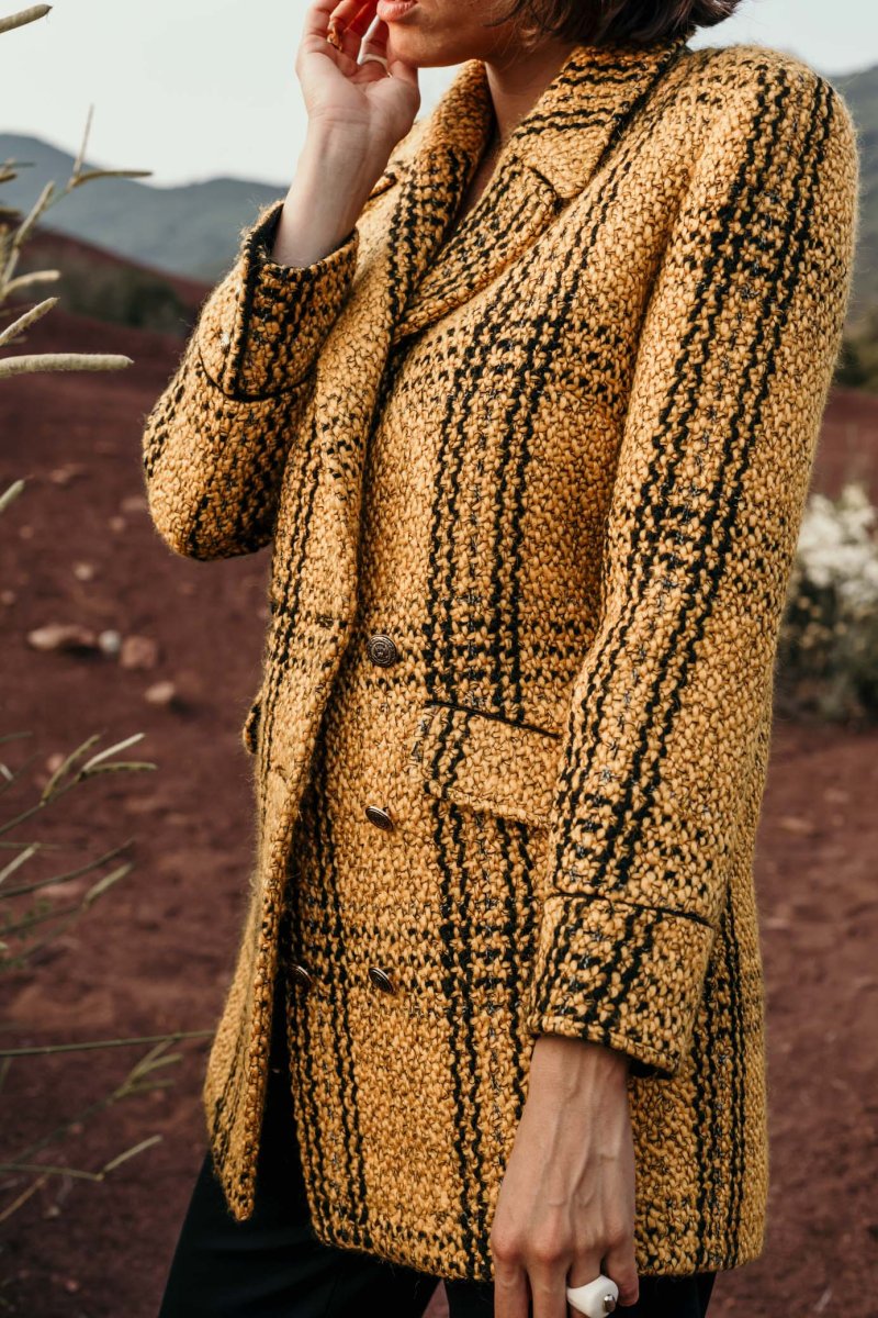 Manteau caban en laine Aimargues – Image 5