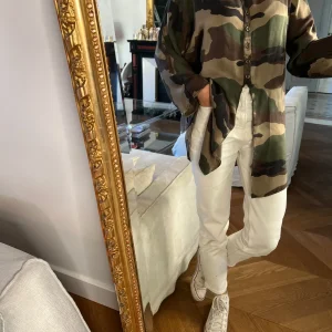 Chemise Gérard Darel en soie militaire