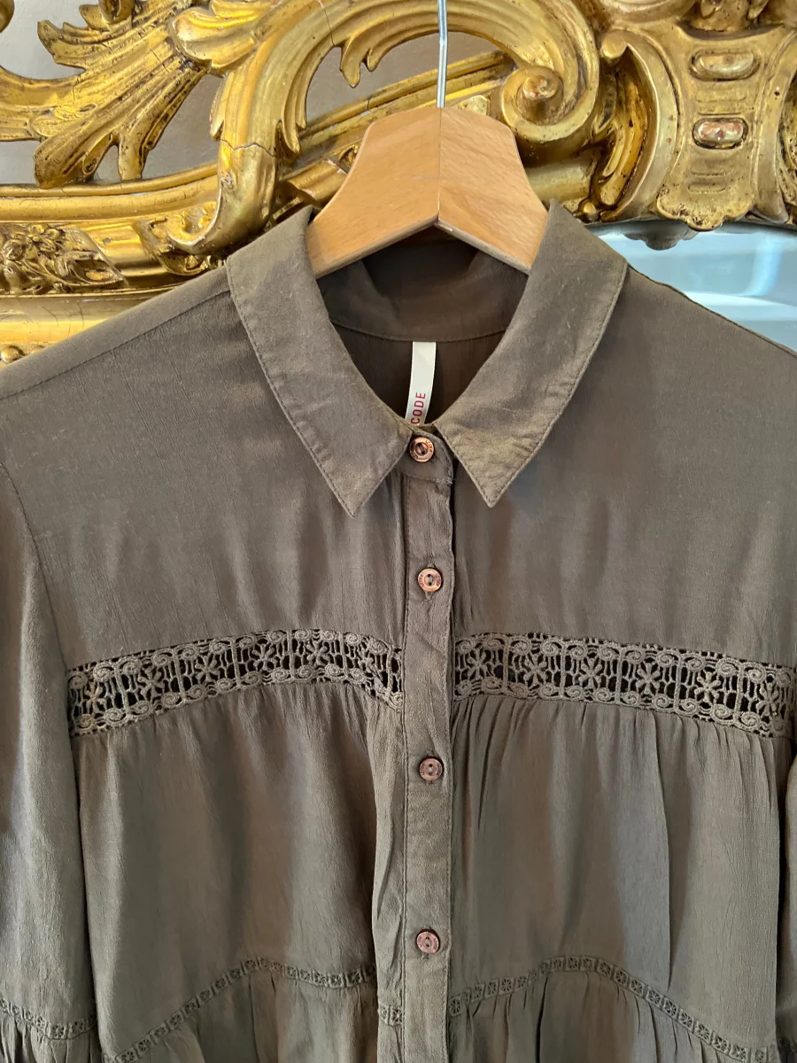 Chemise I code Kaki – Image 6