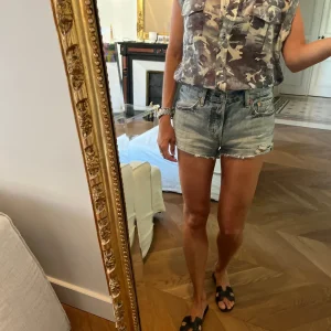 Chemise Iro en soie Militaire