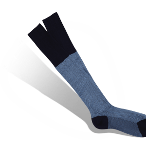 Chevron bleu marine / bleu ciel